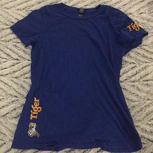 Blue tiger shirt